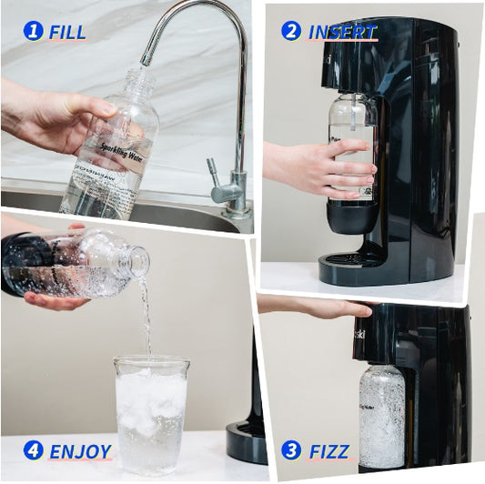 Household Carbonated Bottle Soda Maker